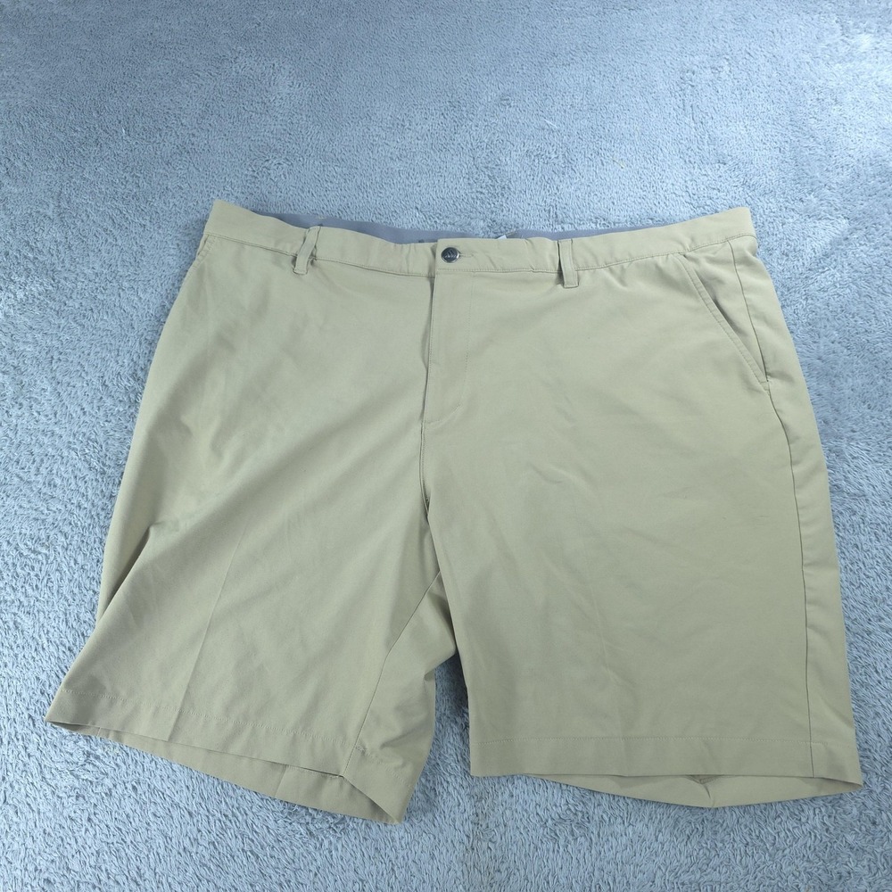 adidas Shorts Mens 42 Beige Chino GS1475 Golf Stretch Lightweight Summer